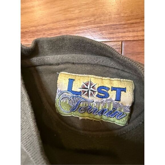 Size L - vintage 1990s embroidered deer hunting sweatshirt crewneck ￼ - Picture 3 of 8